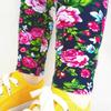 Print Kids Baby Girl Leggings Spring Summer Children Stretch Slim Pants for 2-11 Years