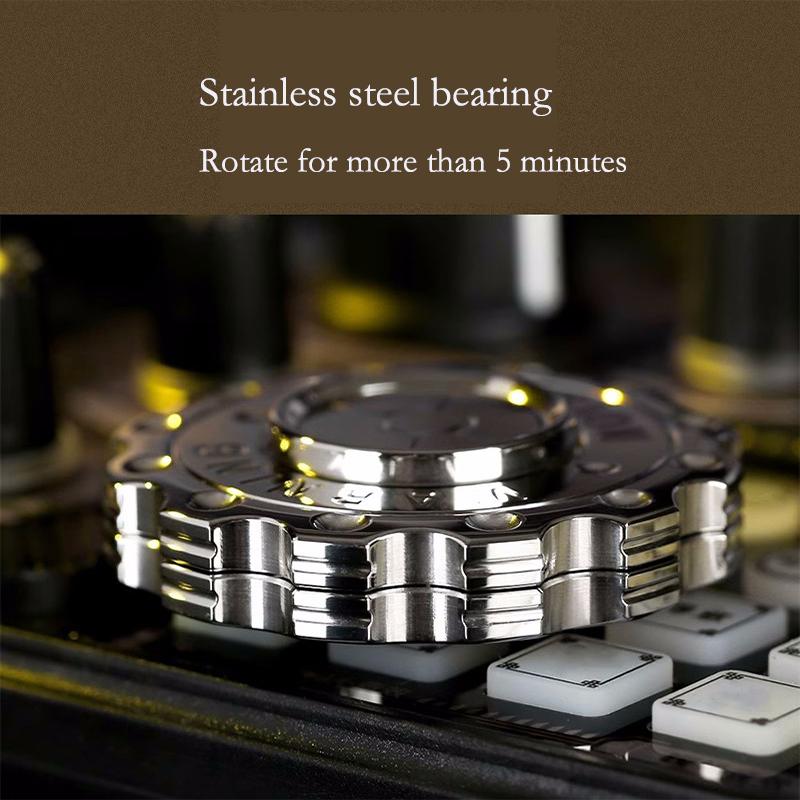 Предупреждение о радиации Fidget Slider Spinner EDC Gear Hand Spinner Clicker Игрушка-фиджет для взрослых Инструмент для лечения СДВГ Игрушки для снятия стресса и тревожности