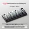 Беспроводная механическая клавиатура F75PRO с 3 режимами, RGB, с возможностью горячей замены - раскладка 75% для игр и офиса