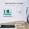 UGREEN Кабель для передачи данных Type-C на Type-C 100 Вт PD с быстрой зарядкой