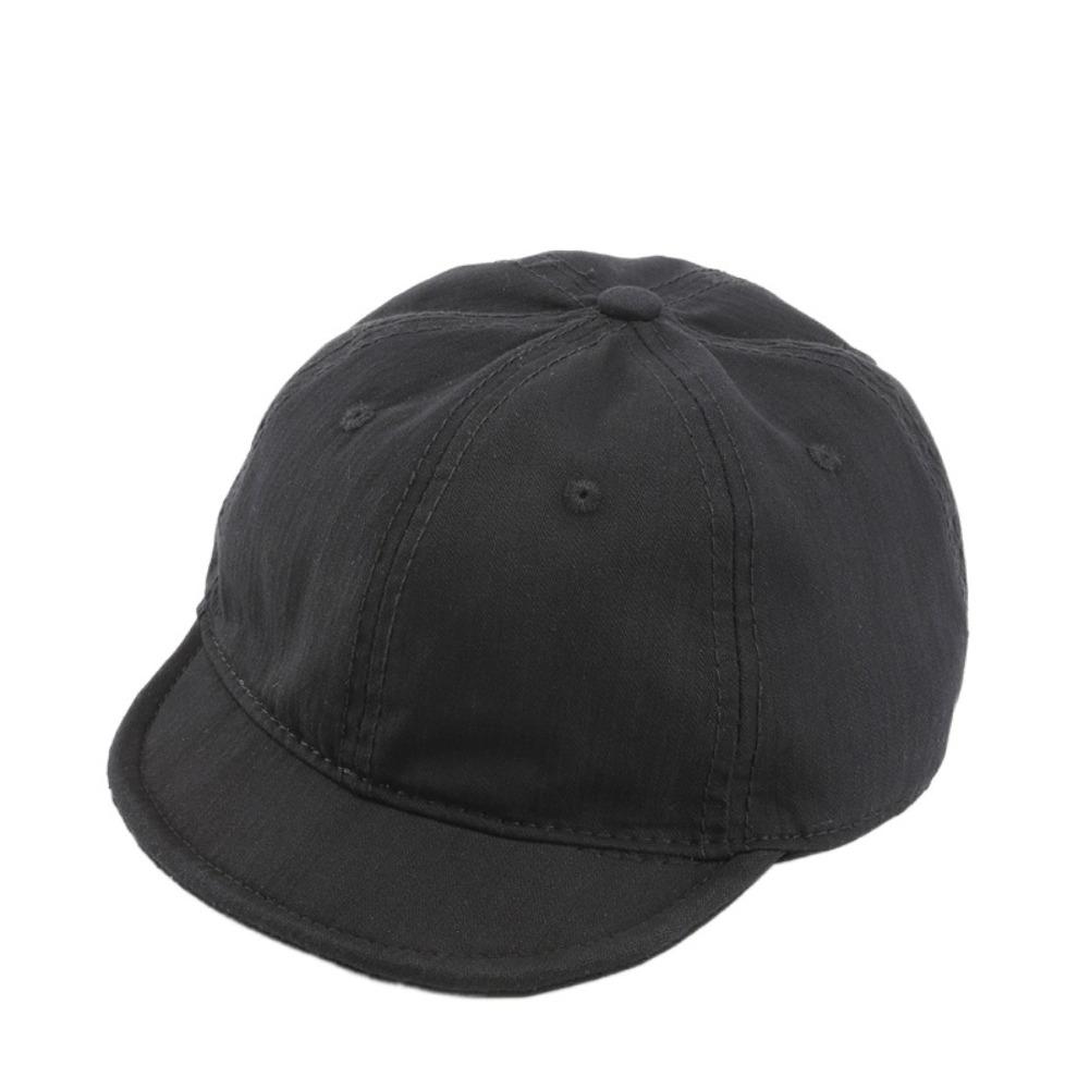 Sunscreen Short Brim Baseball Cap Japanese Style Peaked Cap Fashion Sun Hat Outdoor