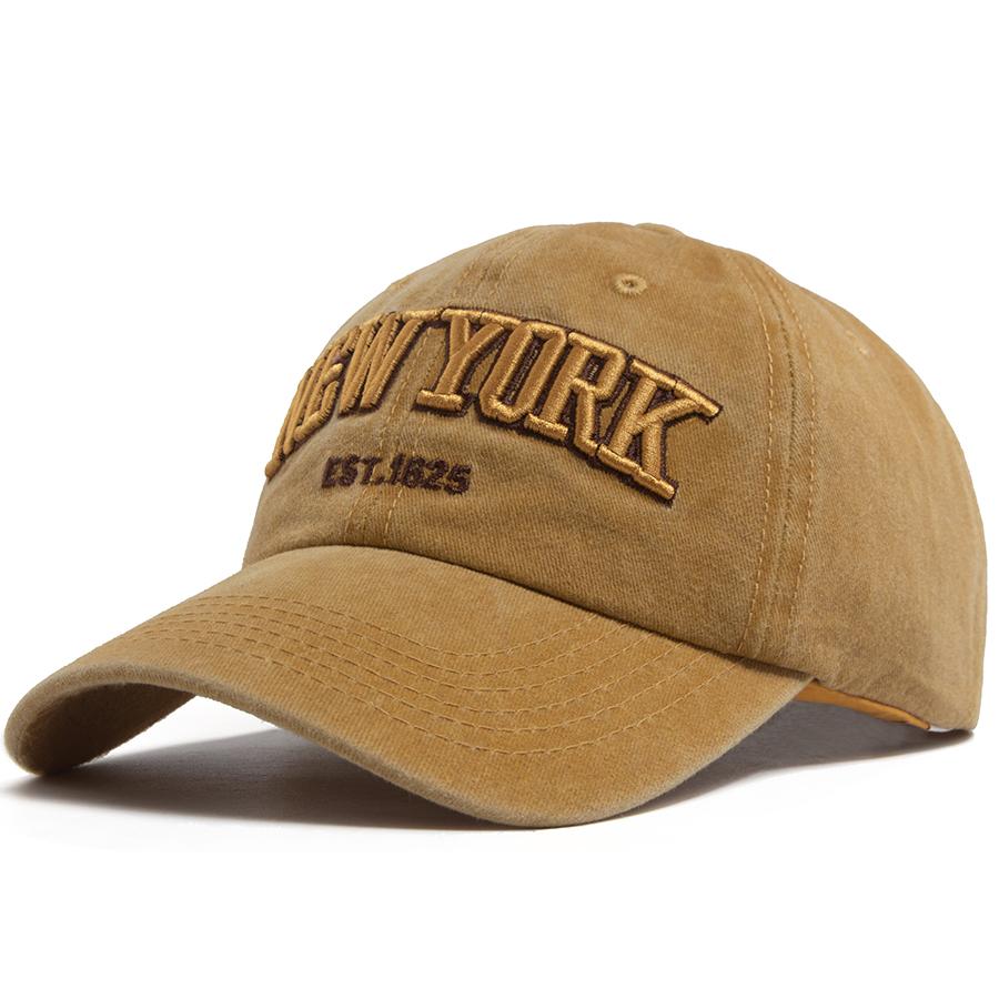 Vintage NEW YORK Embroidery Baseball Cap Men Sun Hat Soft Top Women Snapback Visor Caps For Summer Casual Daily Wear 10 Colors