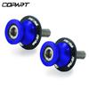 For YAMAHA YZF R6 YZF-R6 YZFR6 All Years 2PCS 6/8/10MM Motorcycle Swing Arm Sliders Spools CNC Swing Arm Stand Screw Paddock