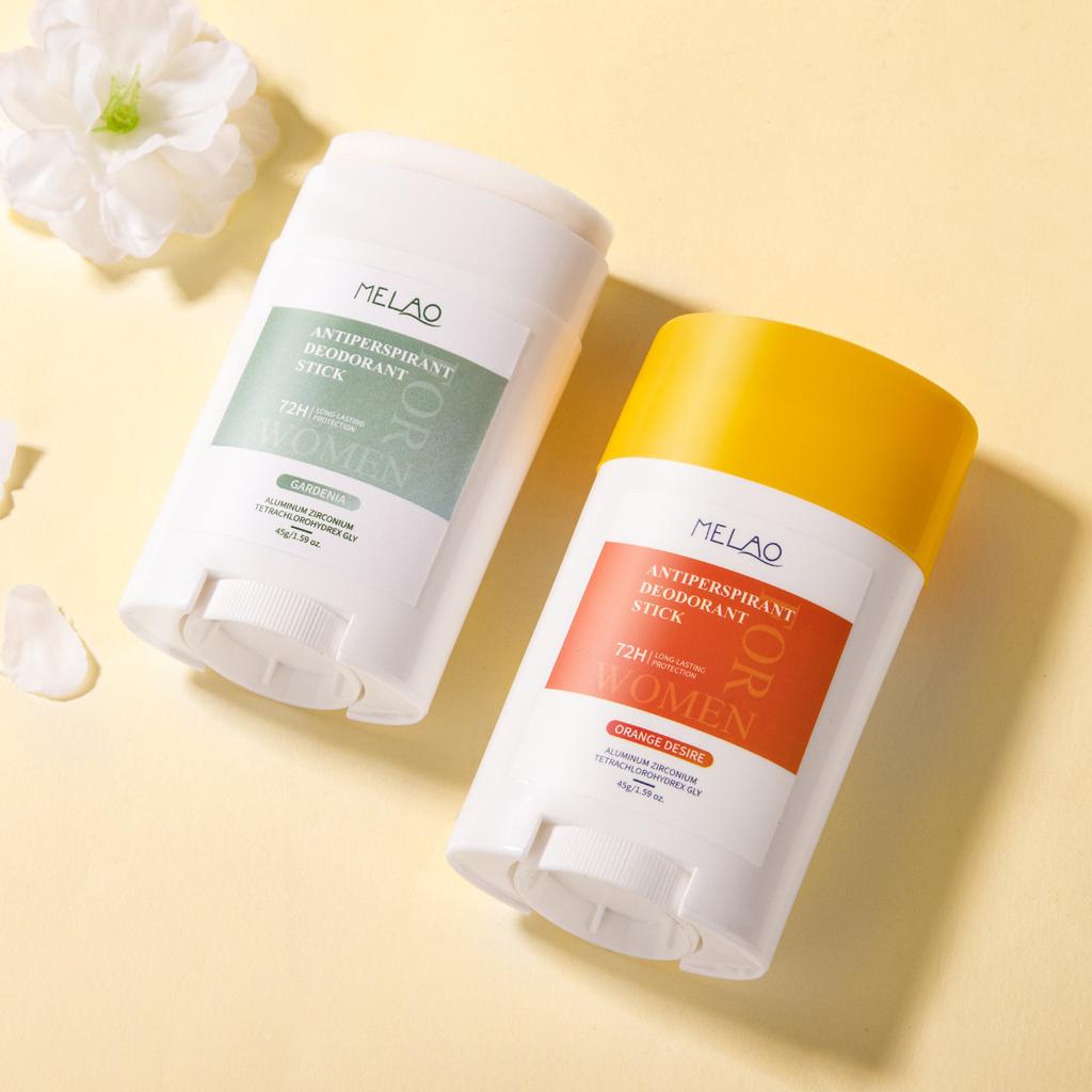 Deodorant Stick Floral Scent Underarm Odor Control Fresh Long-Lasting Portable Non-Sticky less
