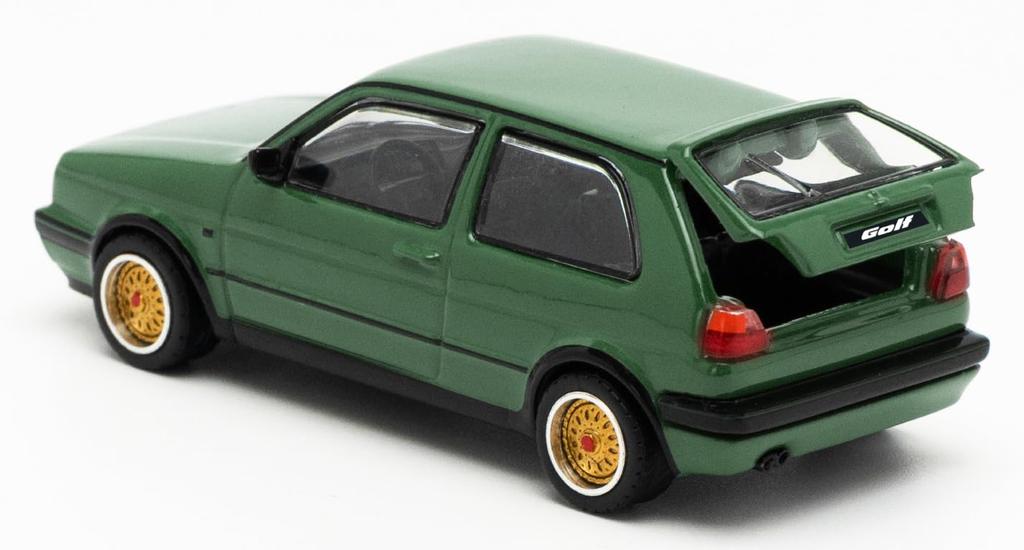 POP RACE GOLF GTI MKII ДУБ ЗЕЛЕНЫЙ Завершенный продукт 1/64 -