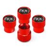 4pcs Anti-rust Alloy Car Wheel Tire Valves Caps Cover for Dodge DURANGO CALIBER CARAVAN Challenger CHARGER RAM 1X 500 RAM SRT SXT