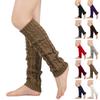 Women Winter Thickened Hosiery With Figure-eight Twisted Knit Woolen Socks