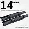 Heavy Duty Drawer Slides Smooth Operation Ball Bearing Drawer Rails  Office Furniture