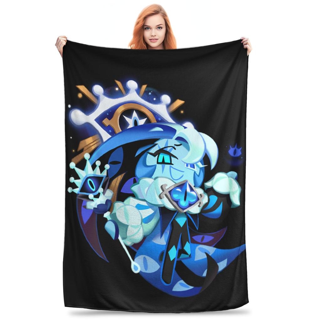 Теневой Молочный Печенька Run Kingdom Одеяла Фланелевое Украшение Милое Дышащее Супермягкое Плед для Дома Спальни Покрывало