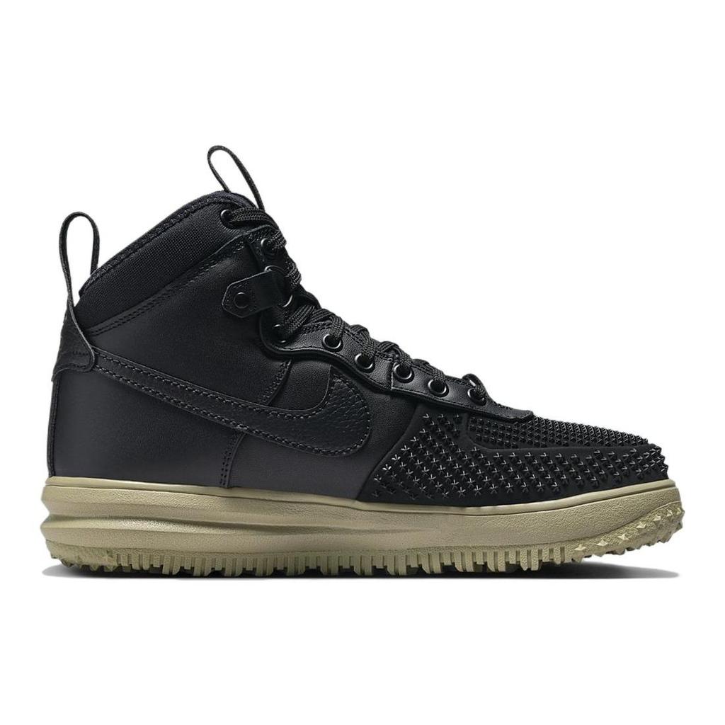 Nike Lunar Force 1 Duckboot Black Neutral Olive Men Sneakers DZ5320-001