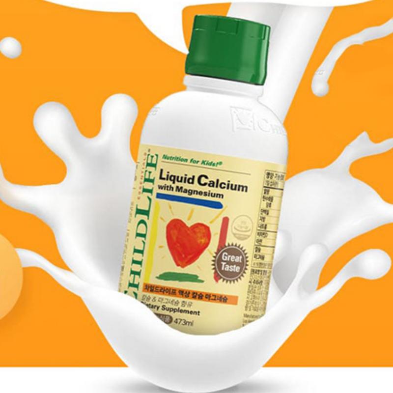 Childlife Жидкий Кальций Магний Апельсиновый вкус, 473 мл, 2 шт.