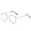 Metal Round Anti Blue Light Glasses Women Men Classic Square Eyeglasses Frames Transparent Computer Glasses  Feminino