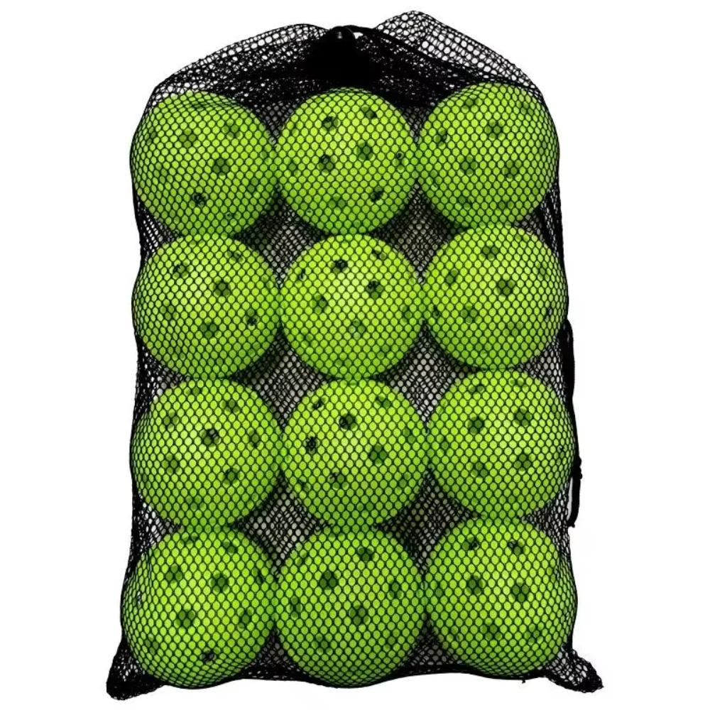 High Visibility 40 Holes Pickleball Good Performance Pickleball Training Ball Practice Accessories