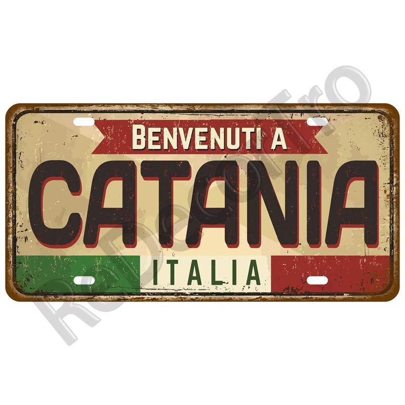 Famous City Art Plate Poster Metal Sign Vintage Home Decor Retro Metal Tin Signs Pub Club Bar Car Garage Wall Art Home Decor