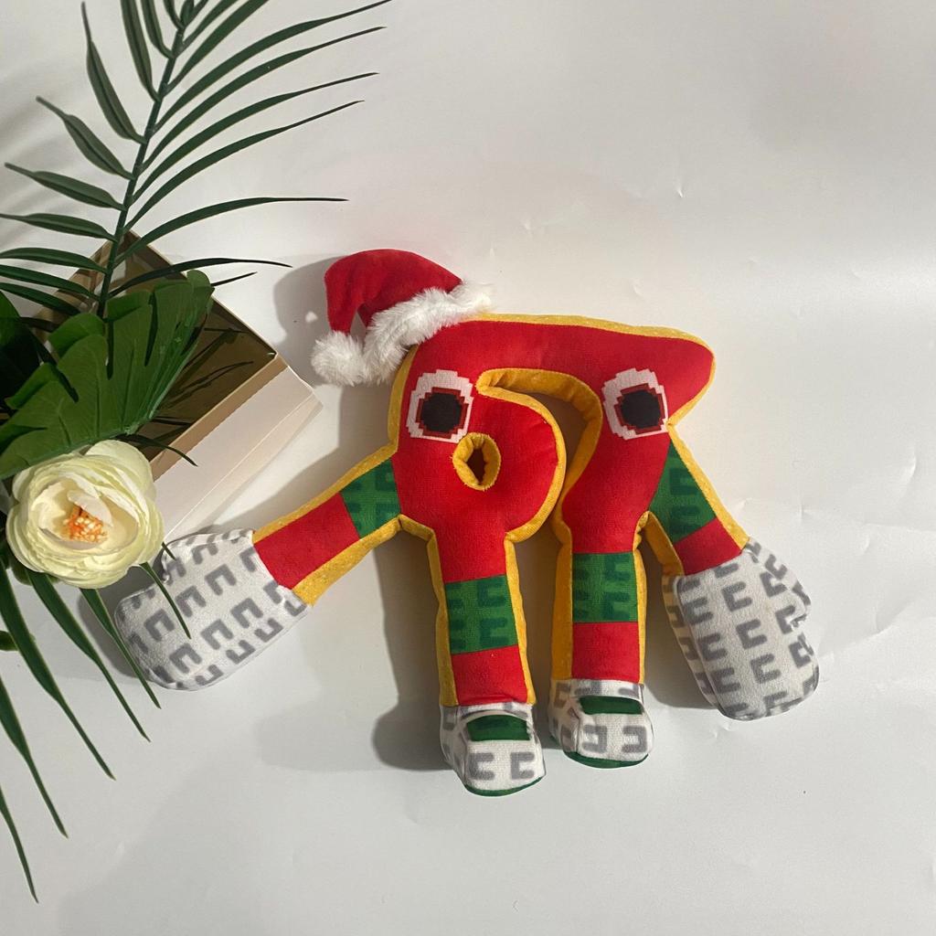 Steal A Brainrot Christmas 67 Plush Doll Cute Game Stuffed Doll Fans Peripherals Decoration Holiday Gifts