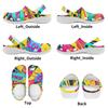 Lightweight EVA Clogs Unisex Printed Breathable Slip On Garden Shoes for Beach Pool Bathroom Home Summer Slippers Travel Wear