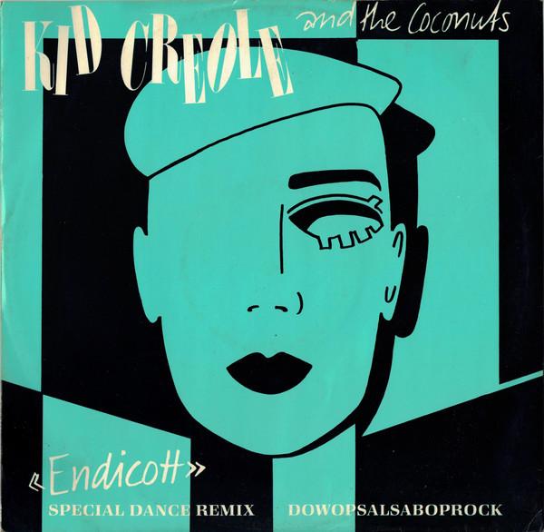 7-дюймовая пластинка KID CREOLE THE COCONUTS Endicott Special Dance Remix K522X Sire 1963 США Джаз Б/у