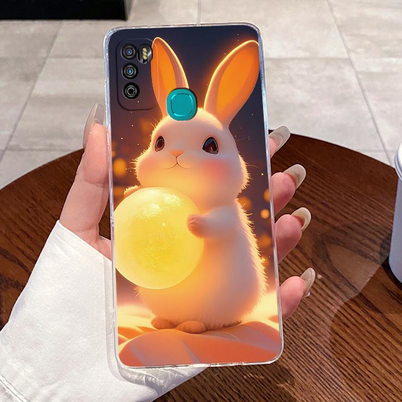 Для Infinix Hot 9 Play Задняя крышка X680 X680B X680C Эстетичный Милый Крутой Чехол для Телефона Мальчиков Девочек Мягкий Силикон Прозрачный Корпус