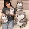 Latest Lazy Otter Doll Kawaii Stuffed Plush Toy Handmade Doll Cartoon Anime Cute Children'S Birthday Gift Fun Doll Pillow