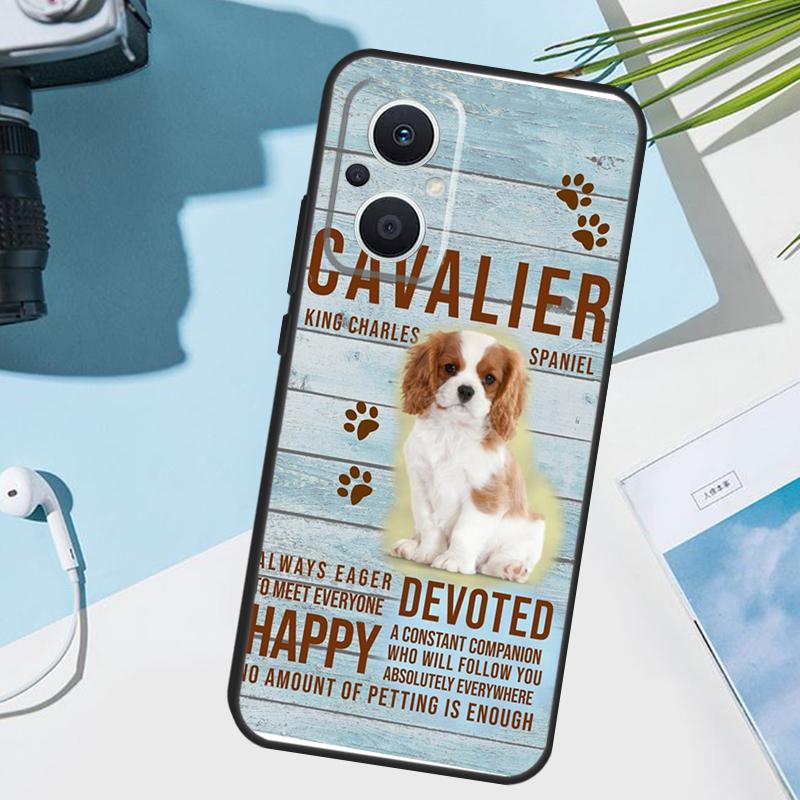 Cavalier King Charles Spaniel Dog Case For OPPO Reno 13 13F 12 11 F 8T 7 8 10 Pro OPPO Find X8 X6 X3 Pro X5 Lite Cover Funda
