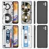 Vintage Cassette Tape Retro Style Phone Case For Samsung A01 A03 Core A04 E A02 A05 A10 A20 A21 A30 A50 S A6 A8 Plus A7 2018
