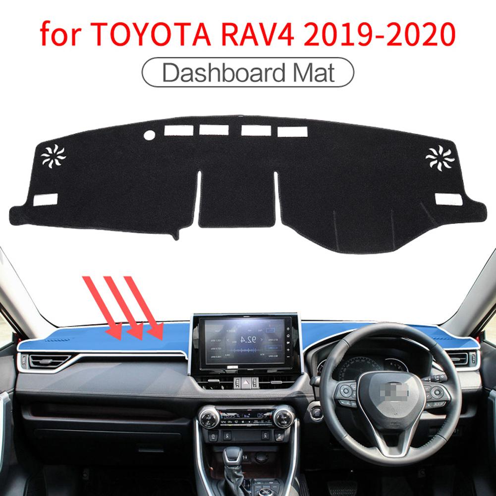 Коврик на приборную панель для Toyota RAV4 2019 2020 2025 2025 2025 2025 RAV 4 XA50 Гибрид Козырек Защитный Ковер Панель приборов Dash Mat Dashmat