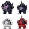 Mobile Suit Gundam EXCEED MODEL SD-MS02 (Exceed Model SD-MS02) [Complete Set of 4] Gachapon Capsule Toy
