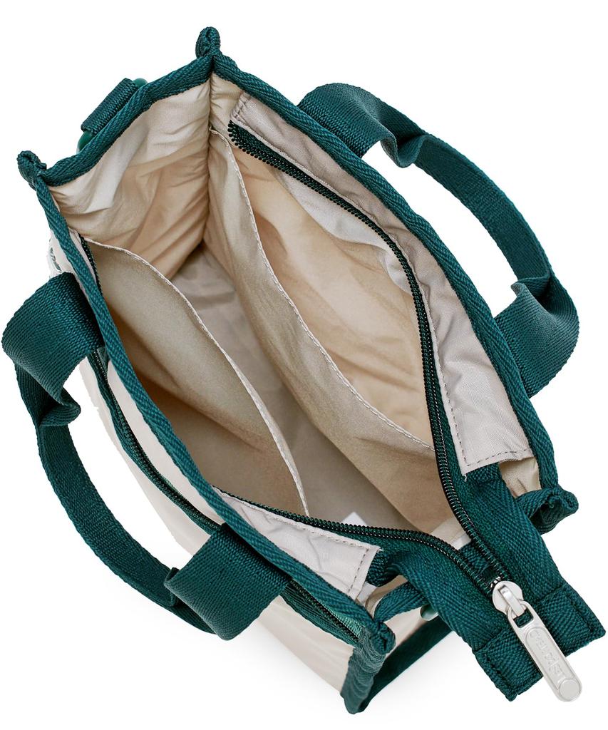 Официальная сумка через плечо MINI Зеленая [LeSportsac] N/S TOTE/3714/Driftstone/Eden