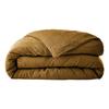 Housse de couette "Soline" toutes dimensions Lin lavé l'Effet Papillon - Soline Caramel - 140 x 200 cm - Soline Caramel -