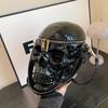 Сумка-череп на Хэллоуин 2025 новая европейская и американская модная нишевая дизайнерская женская универсальная сумка-мессенджер портативная маленькая круглая сумка