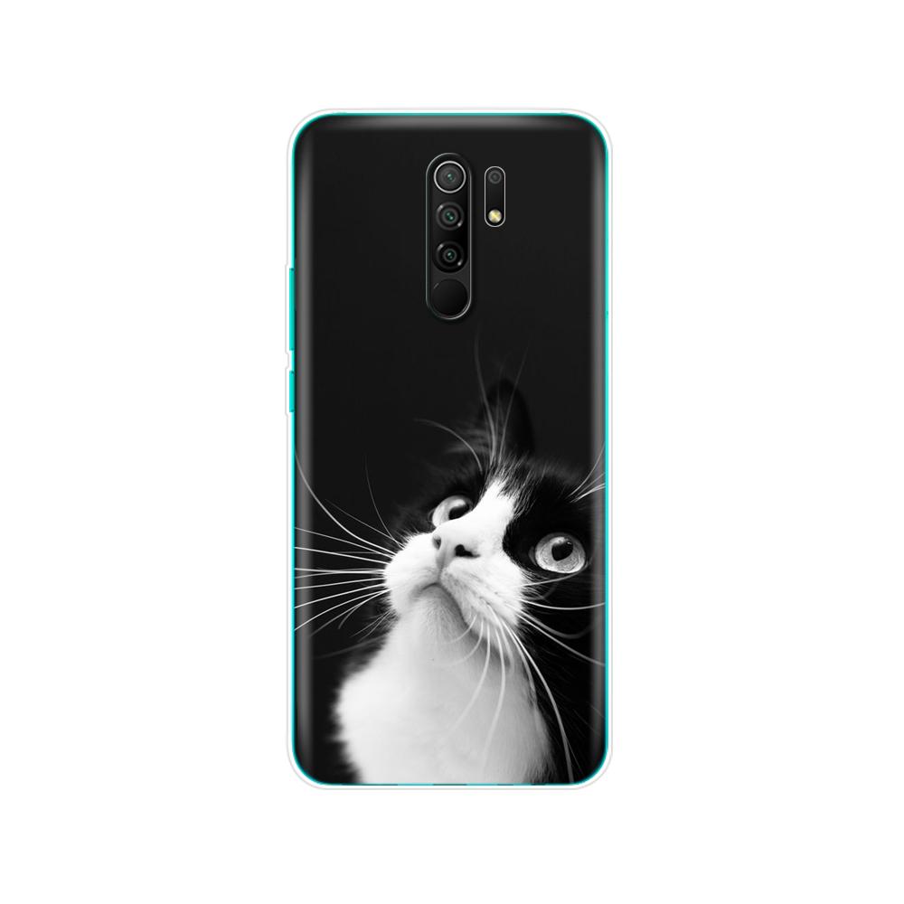 For Xiaomi Redmi 9 Case Silicon Back Cover Phone Case For Redmi 9 Soft Case 6.53 Inch Etui Coque Bumper Shockproof Protective