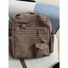 New Commuter Large Capacity Fashionable Versatile Multi Pocket Retro Student Backpack Travel Backpack
