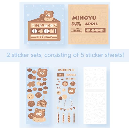 Seventeen КОРОБКА ДЛЯ ДНЯ РОЖДЕНИЯ MINGYU ВЕР.2