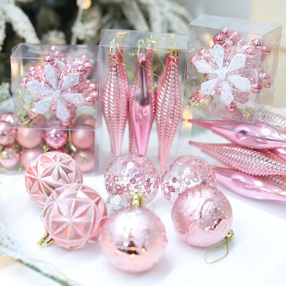 Restaurant Holiday Decor Festive Shatterproof Christmas Ornaments for Tree Decorations 40 Pcs Colored Hanging Balls for Parties