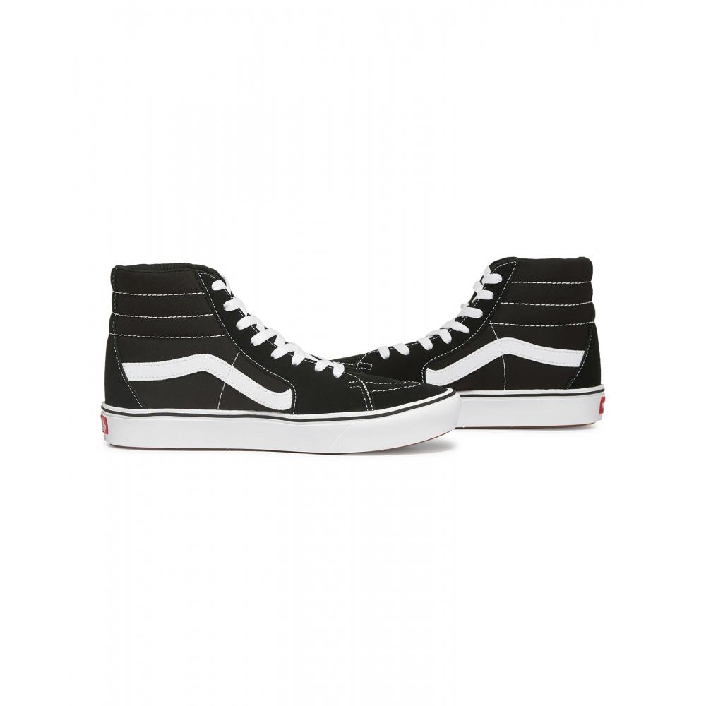 Vans Comfycush Sk8 Hi Classic Black True белый