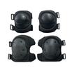 Комплект тактической тренировочной защитной экипировки: Противоударные наколенники и налокотники для военных, велоспорта, альпинизма - набор из 4 штук