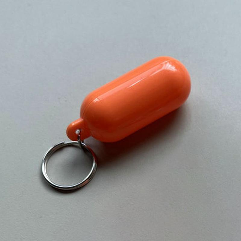 Lightweight Kayak Floating Keyring Plastic Key Float for Boat Marine Sailing Accessory Prevent Keys from Sinking