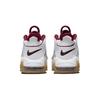 Nike Air More Uptempo PS Низкие Детские Баскетбольные Кроссовки Бело-Красные Для Детей 3-7 Лет FJ2847-100
