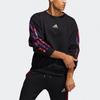 adidas Баскетбольная толстовка с принтом Mic Gfx Crew, мужская, черная, GU9538