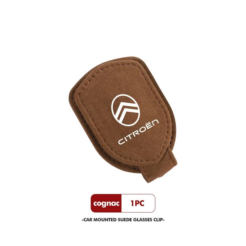OCDK9 Car Eyeglass Holder Sun Visor Glasses Storage Clip For Citroen Grand Berlingo Jumper Celysee Xsara Picasso Aircross