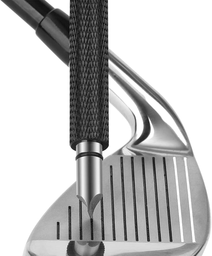 Golf Club Grooving Sharpening Tool 4 Colors Golf Groove Sharpener Wedge Club U V Type Square Regroover Blade Cleaning Tool Acces