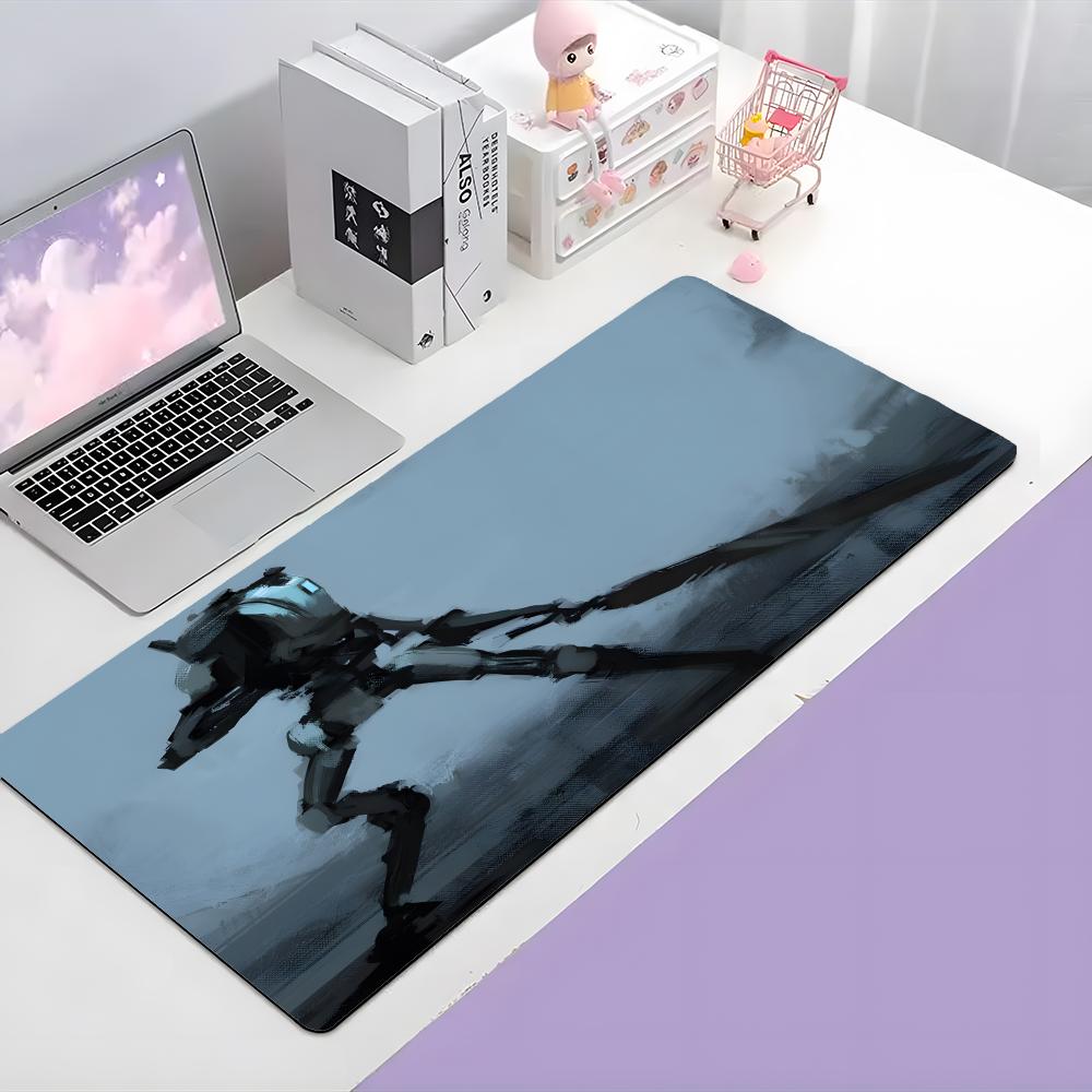 Cool Futuristic Game TTitanfall Mouse Pad Large Gaming Mousepad With Thick Stitched Edge NonSlip Desk Mat