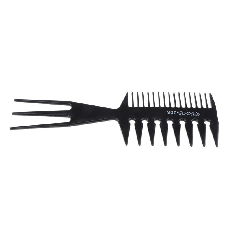 Hair Pick Comb Professional Wide Tooth Styling Comb Afro Curly Braiding Comb for Hair Highlights