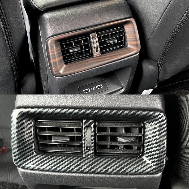 Задняя крышка вентиляционного отверстия для кондиционера, накладка, наклейка для Honda CR-V CRV 2023, ABS, аксессуары для стайлинга автомобилей