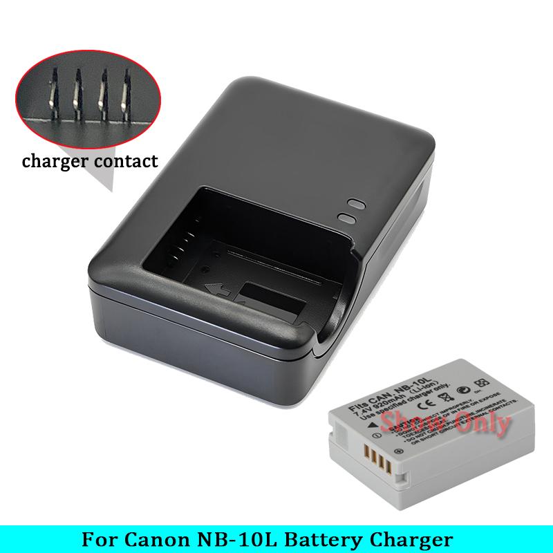 Зарядное устройство CB-2LCE CB-2LCC для аккумулятора Canon NB-10L PowerShot SX40 HS ; SX50 HS ; SX60 HS ; G1X ; G3X ; G15 ; Камера G16 CB-2LC