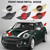 Металлический Значок-Эмблема на Капот и Багажник Автомобиля для Mini Cooper R55 R56 R60 R61 Замена Логотипа Автоаксессуары для Стайлинга