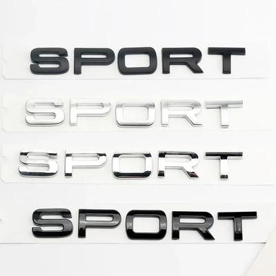3D Эмблема с буквами SPORT из АБС-пластика, наклейка-значок на заднюю крышку багажника для Rover Discovery Evoque L494 L320, аксессуары для стайлинга автомобиля