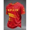 Spanish Classical Culture Themed Jersey 2026 Fan Exclusive Adult Kids Casual T-Shirt Summer Breathable Quick-drying Soft Comfy