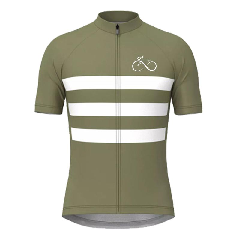 Полосатая веломайка, мужская одежда для велоспорта, летний костюм с коротким рукавом для горного велосипеда, дышащая одежда для шоссейных гонок на велосипеде