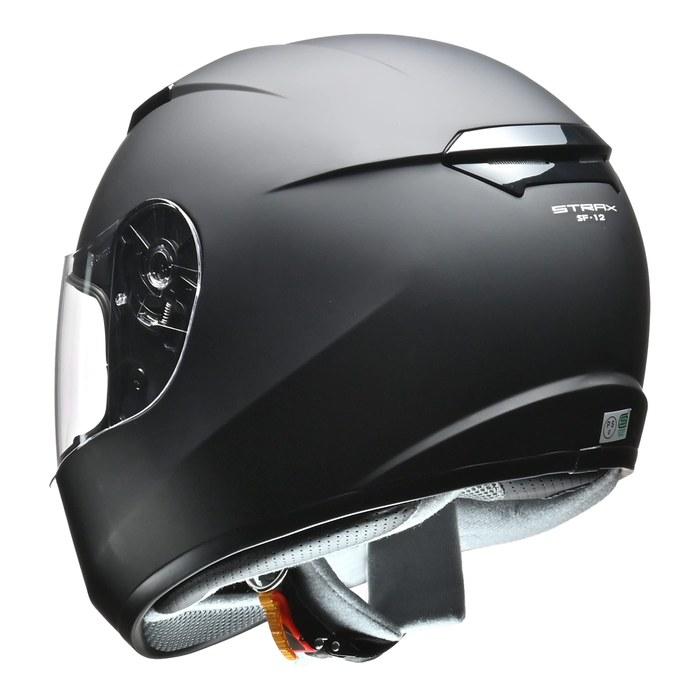 Мотошлем LEAD STRAX Full Face – Матовый черный – L (59-60см)